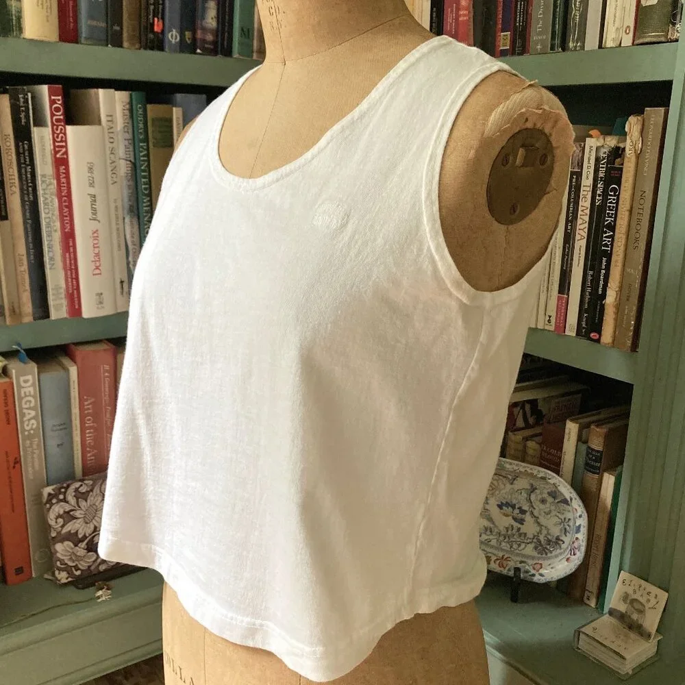 🔥TAKE 50% OFF🔥 Moving Comfort Cotton Crop Top - Picture 3 of 6